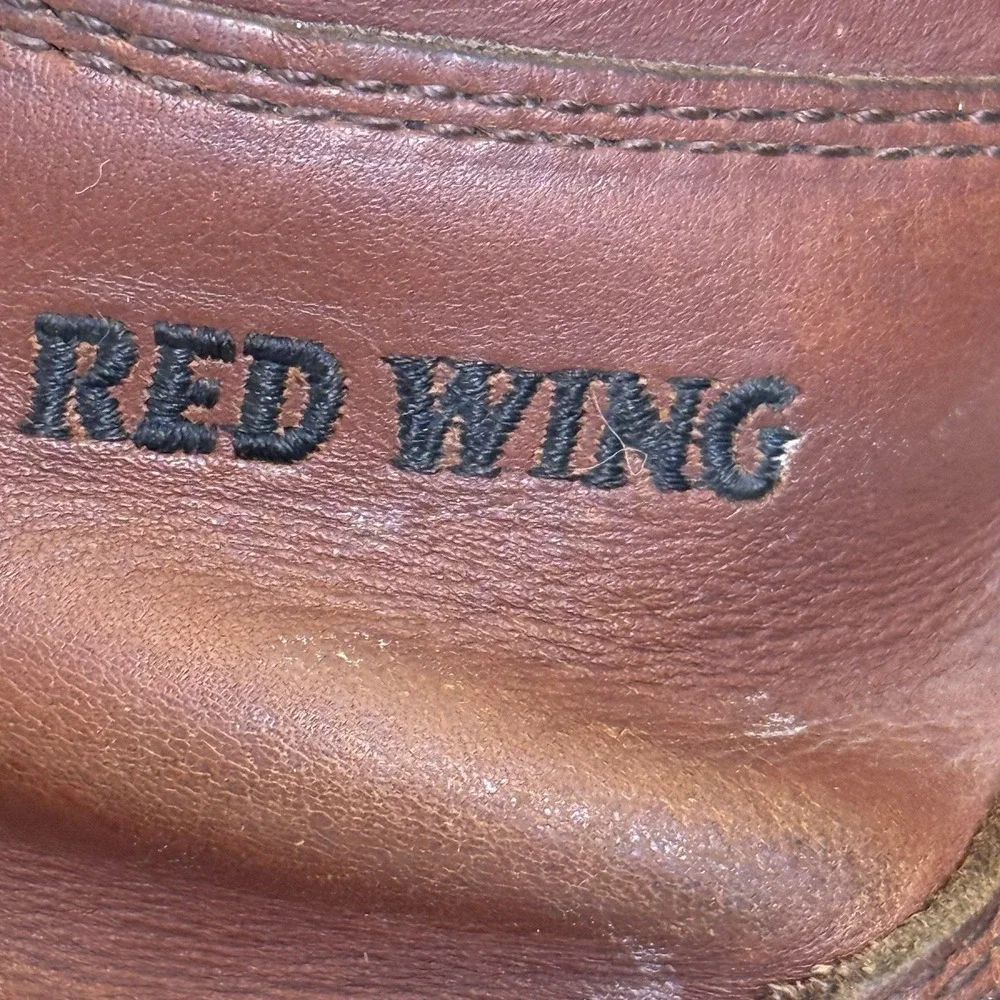 Red Wing Traction Tred Soft Toe Work Boot 411 Moc Toe Men's 11 EH Waterproof